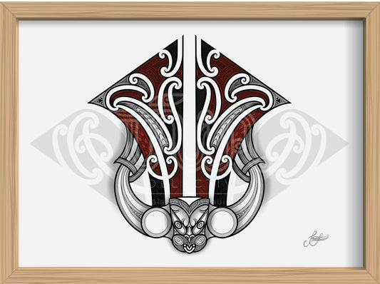 Mauri Ora : A3 Landscape