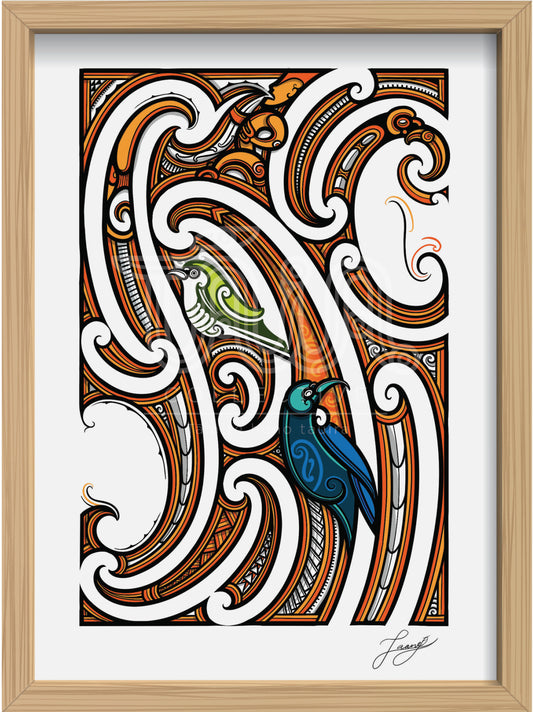 Reo Tīoriri : A3 Portrait